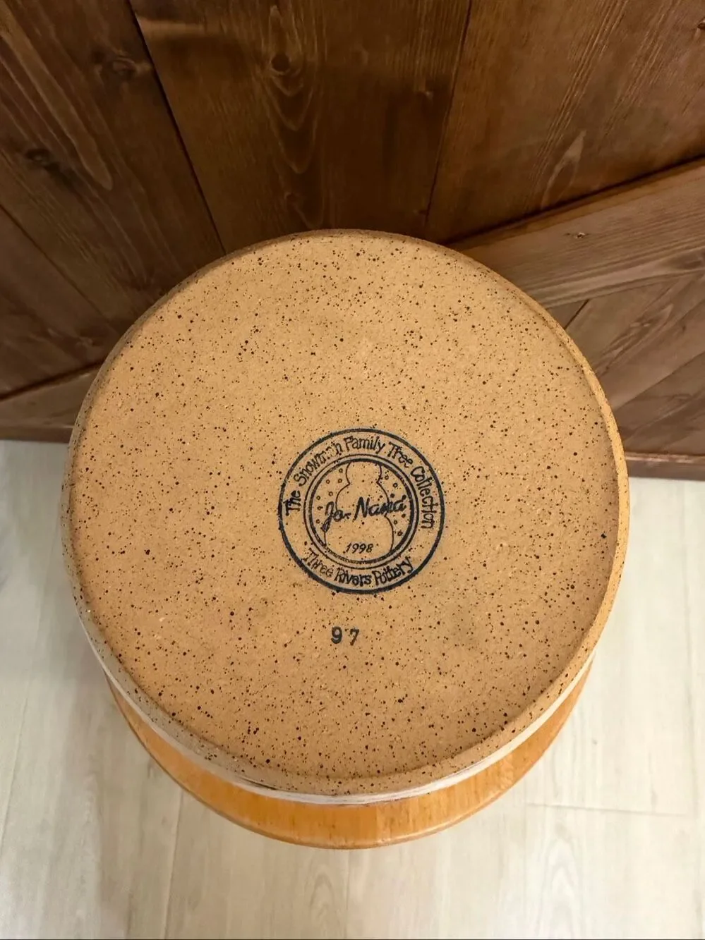 Three Rivers Pottery vintage 1998